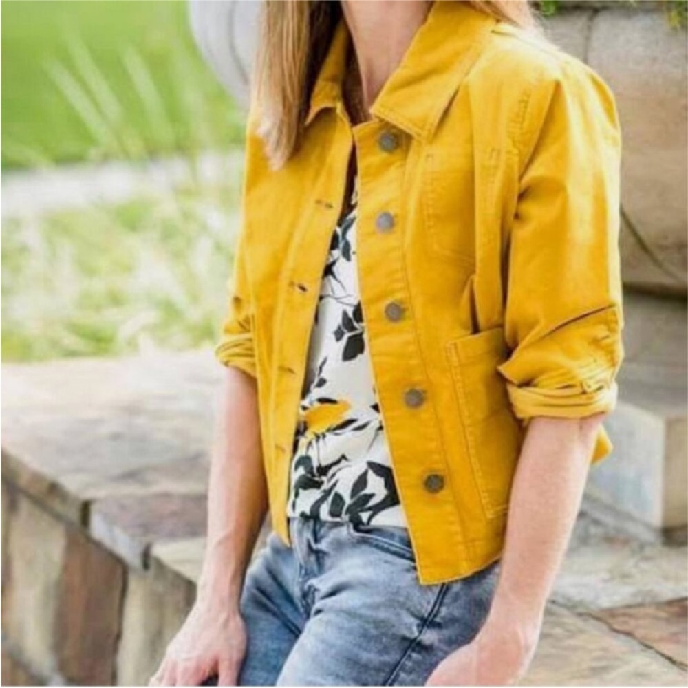 CAbi Citizen Corduroy Jacket M EUC
